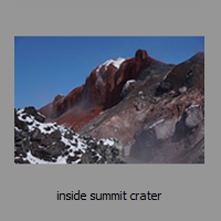 inside summit crater